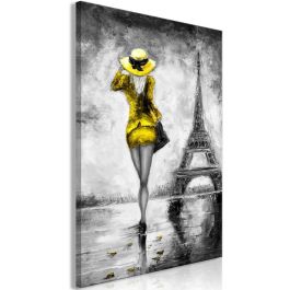 Table - Parisian Woman (1 Part) Vertical Yellow