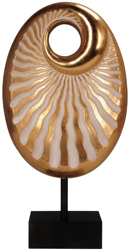 Vintage Brass Nautilus Seashell Coastal Planter Centerpiece