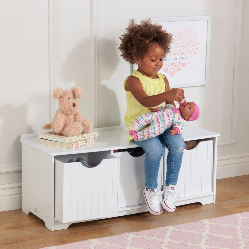 Kidkraft nantucket storage deals bench