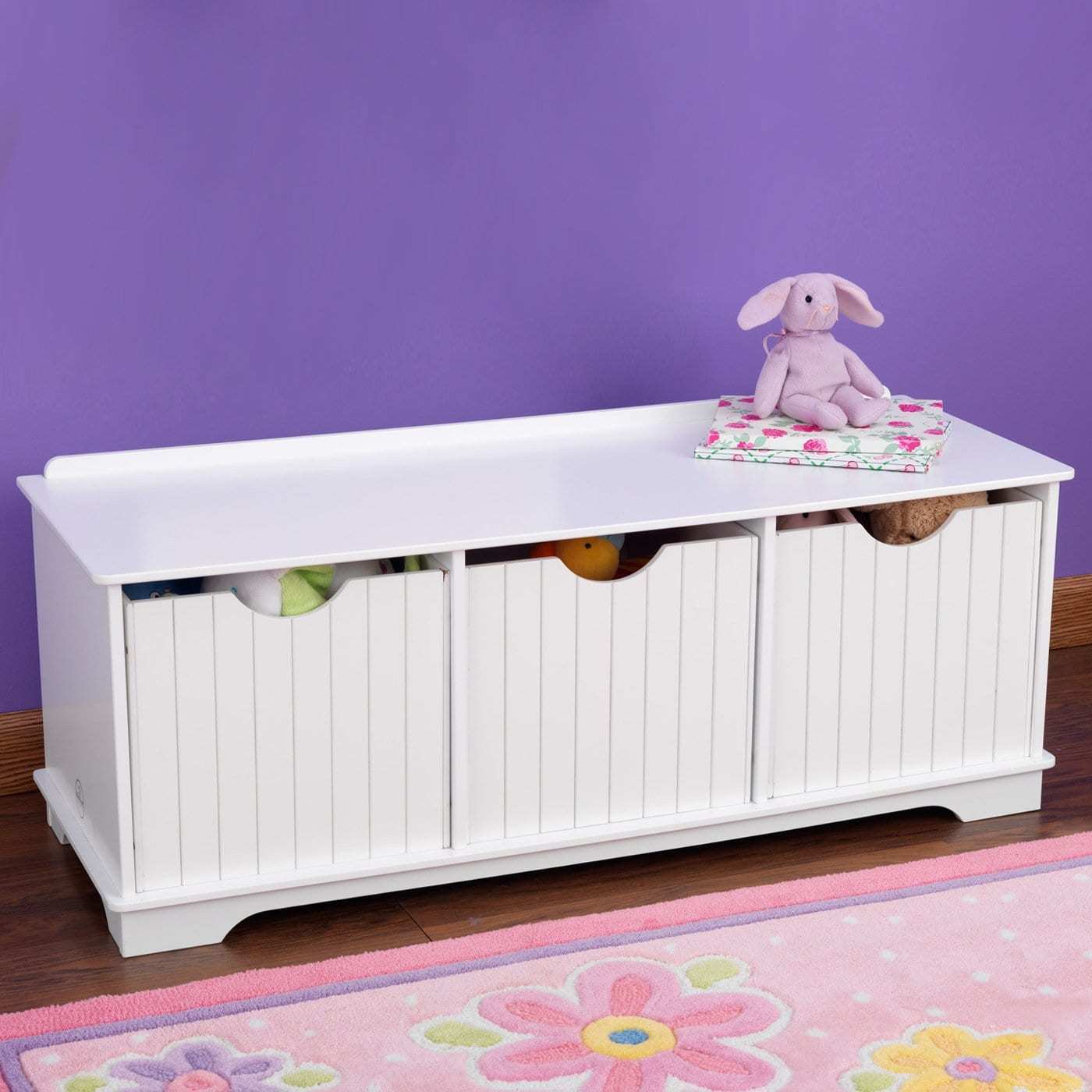 Nantucket toy storage deals bench